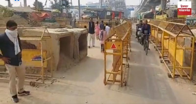 Farmer leaders at Tikri border