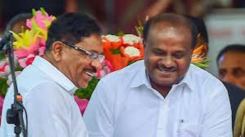 karnataka cm kumaraswamy and cabinet ministers