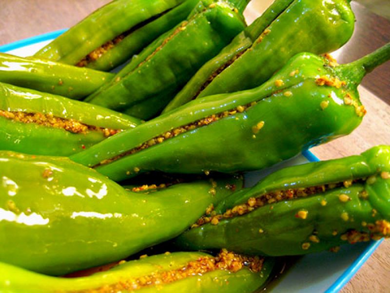 green chilli pickle