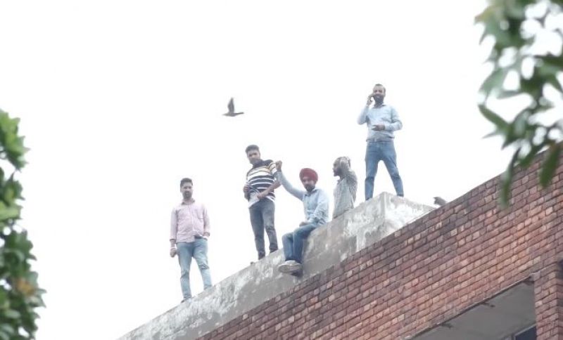 Teachers protest in Mohali