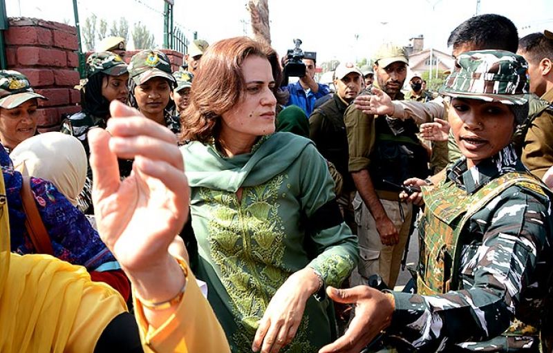 Six women activists including sister and daughter of Farooq Abdullah detained 