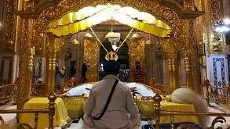 Guru Granth Sahib's 'parkash' inside Australian parliament  Guru Granth Sahib's 'parkash' inside Australian parliament