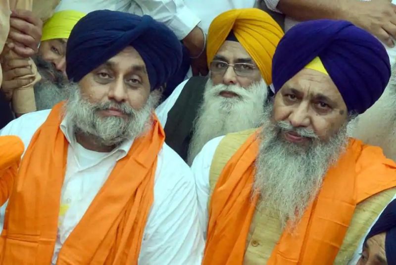 Sukhbir Badal And Gobind Singh Longowal 