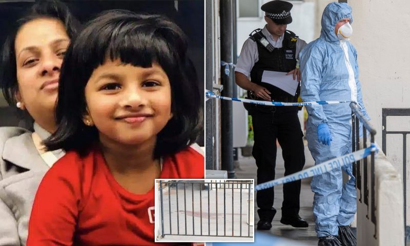 Mother killed her five-year-old daughter in britain 