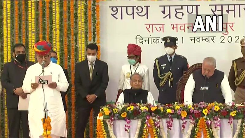  In Rajasthan, 15 MLAs have been sworn in as ministers