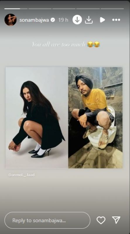 Sonam Bajwa latest photo trand News in punjabi Sonam Bajwa latest photo trand News in punjabi