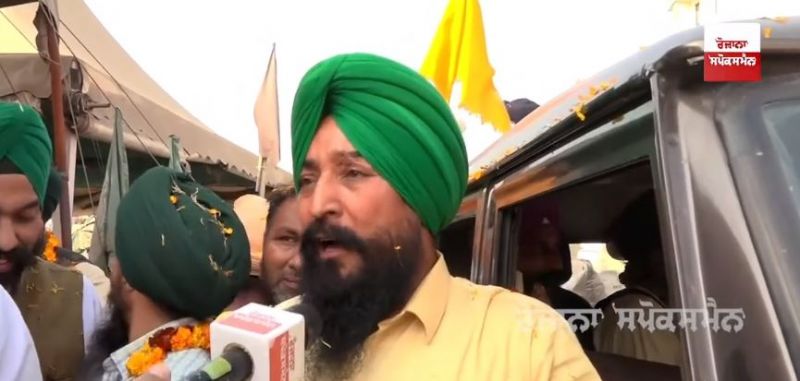 Celebration of repeal of farm laws at Singhu border Celebration of repeal of farm laws at Singhu border