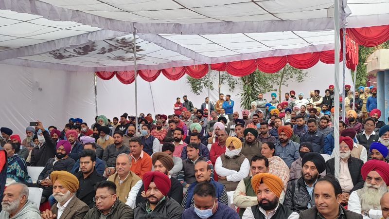 Raja Warring at Kharar