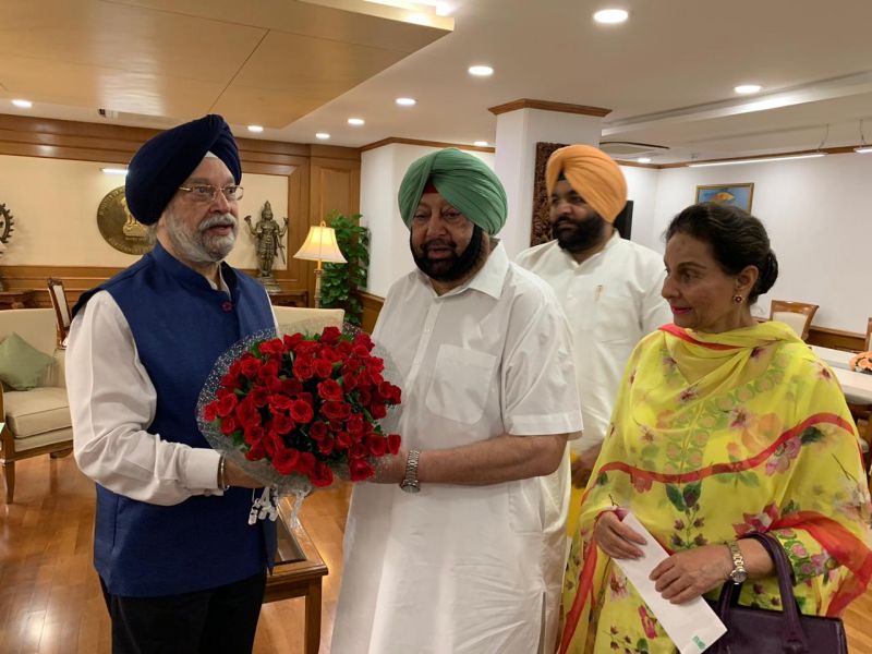 Puri assures Capt Amarinder of early approval & commencement of Sultanpur Lodhi