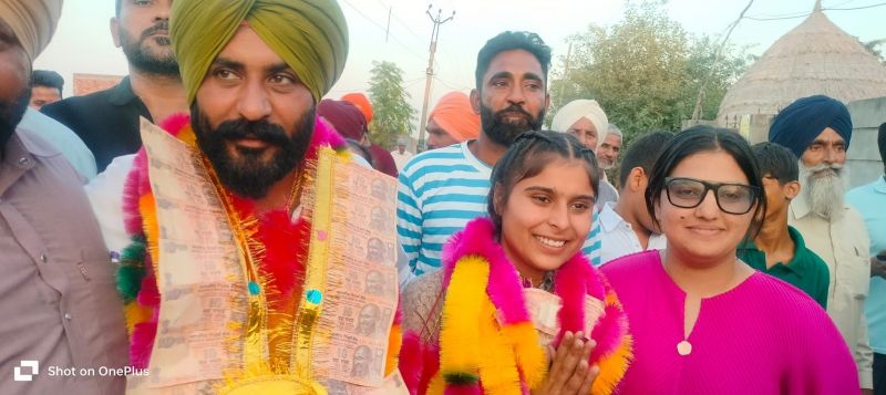 ਬਲਾਕ ਭਵਾਨੀਗੜ੍ਹ ਦੇ ਪਿੰਡ ਹਰਕਿਸ਼ਨਪੁਰਾ ਤੋਂ ਨਵਨੀਤ ਕੌਰ ਬਣੀ ਸਰਪੰਚ