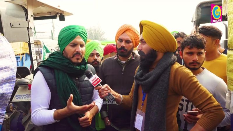 Jass Bajwa at kundli border 