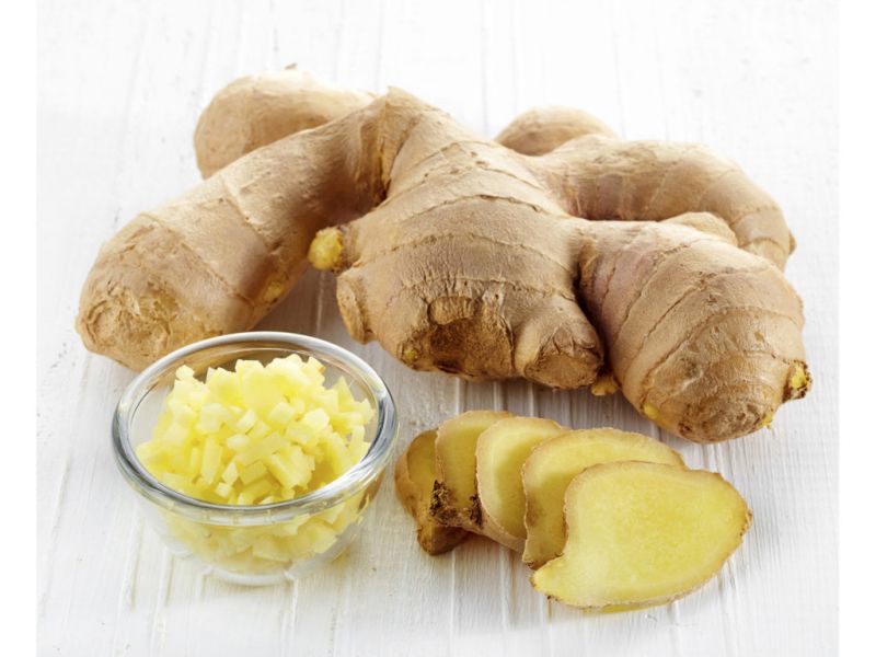 Ginger pieces