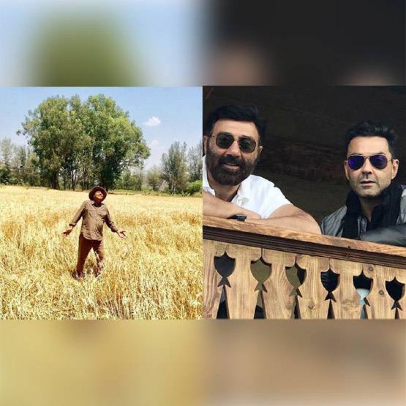 dharmendra with his sons