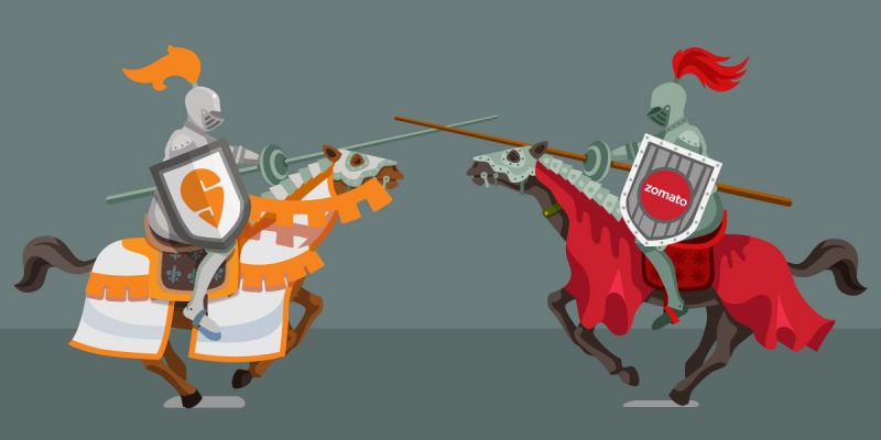 Zomato, Swiggy