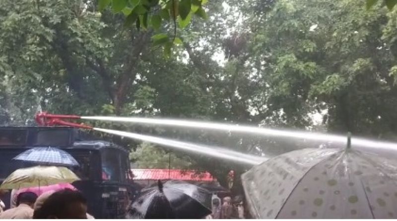  Congress protests in Chandigarh over BJP leader's mistreatment of women