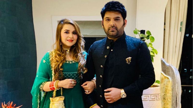 Kapil Sharma and Ginni Chatrath 