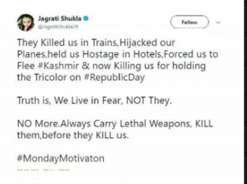 lok sabha tv hires journalist jagrati shukla