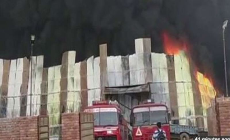 Fire in Factory