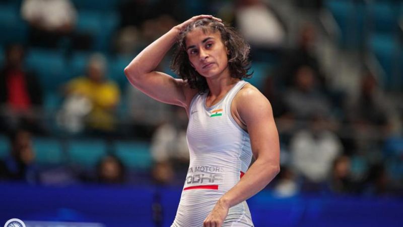 Vinesh Phogat Qualifies for 2020 Tokyo Olympics