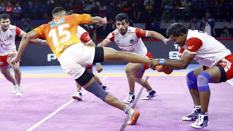 Haryana Steelers thrashed Puneri Paltan 41-27 Haryana Steelers thrashed Puneri Paltan 41-27