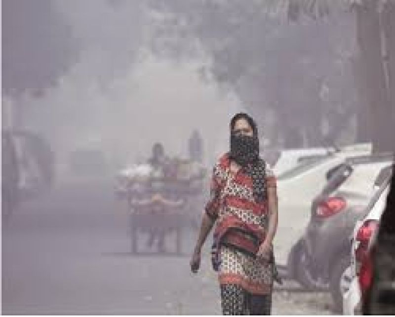 Polluted Air In Delhi