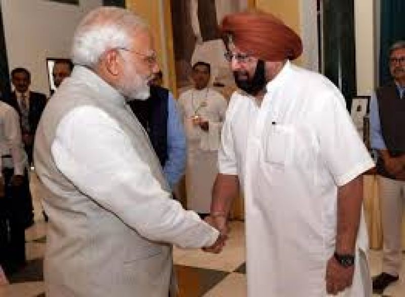 pm modi and cm punjab 