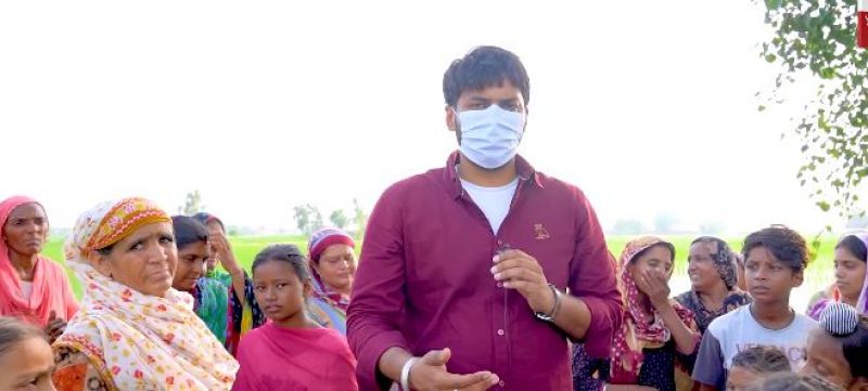 Women are following tradition of burning dolls For rain