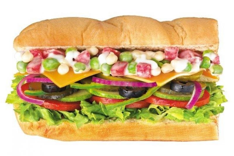 Veg Subway Sandwich