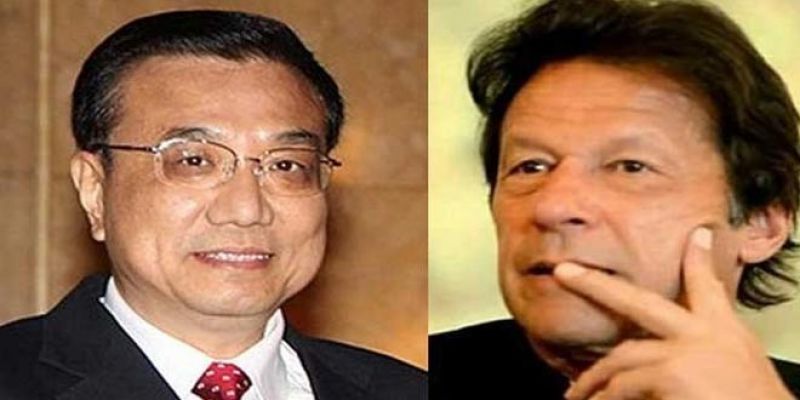 Imran Khan and Li Keqiang