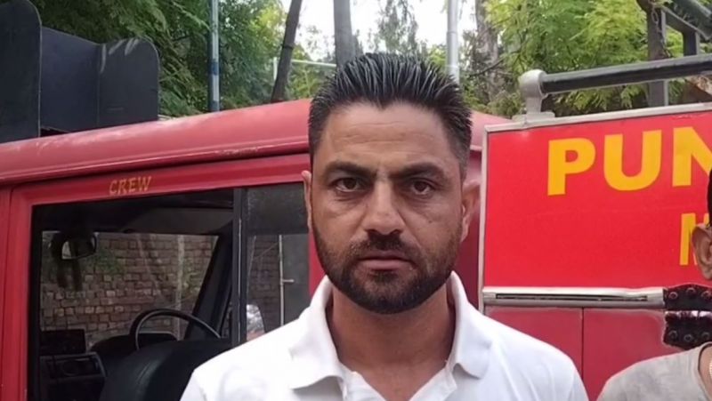 Cylinder exploded in the house