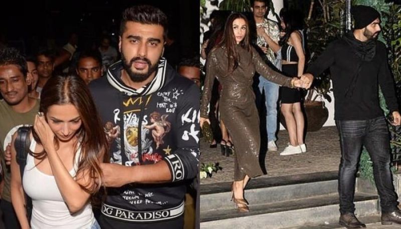 Malaika Arora and Arjun Kapoor 