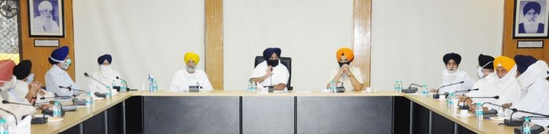 3 Members Coordination Committee By Akali Dal 