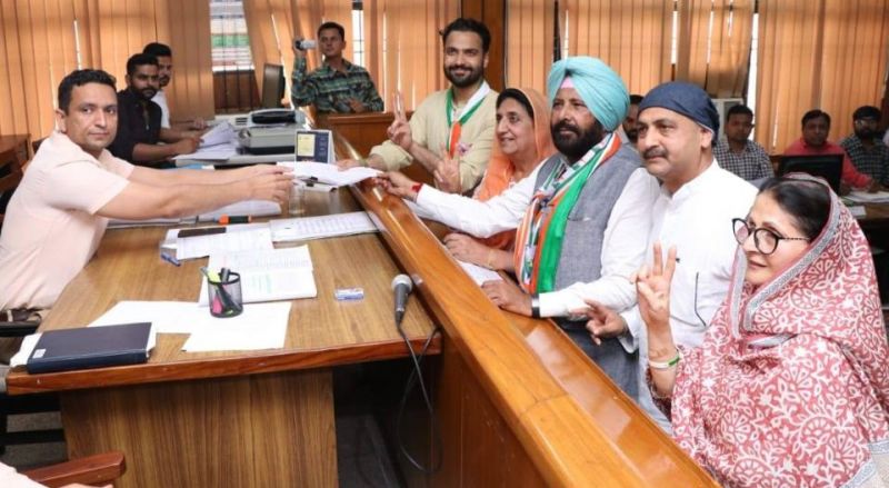 Kewal Singh Dhillon filled nominations for Lok Sabha Elections 2019 from Sangrur parliamentary constituency