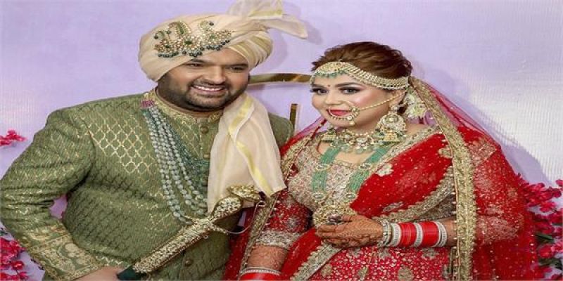 Kapil Sharma and Ginni Chatrath 