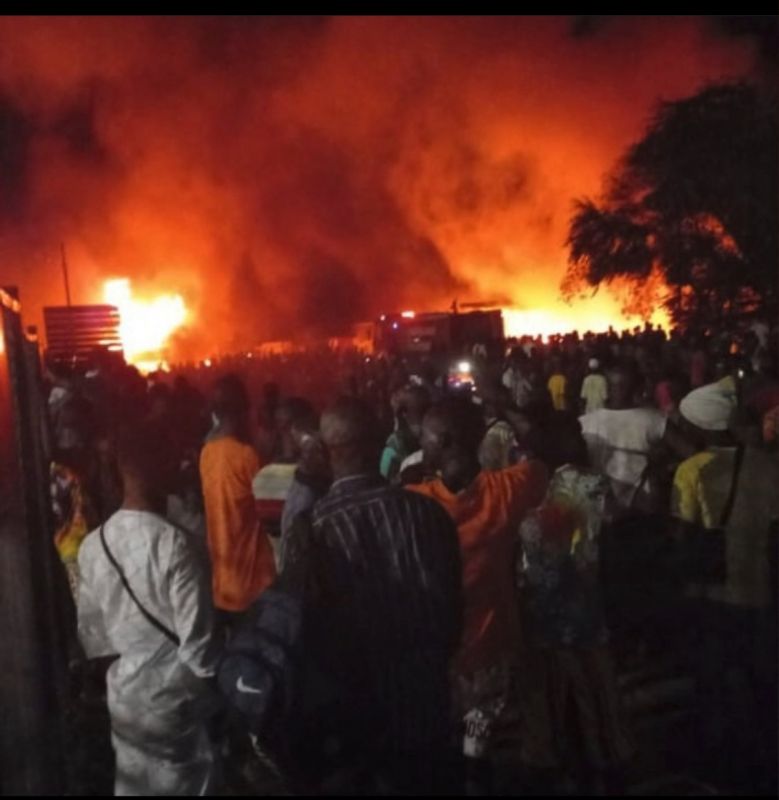 Massive explosion in the capital of Sierra Leone