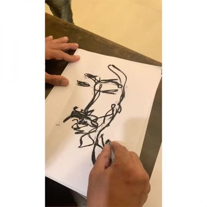Salman Khan Posted A Vedio While Sketching Fans Make Fun Of Him 