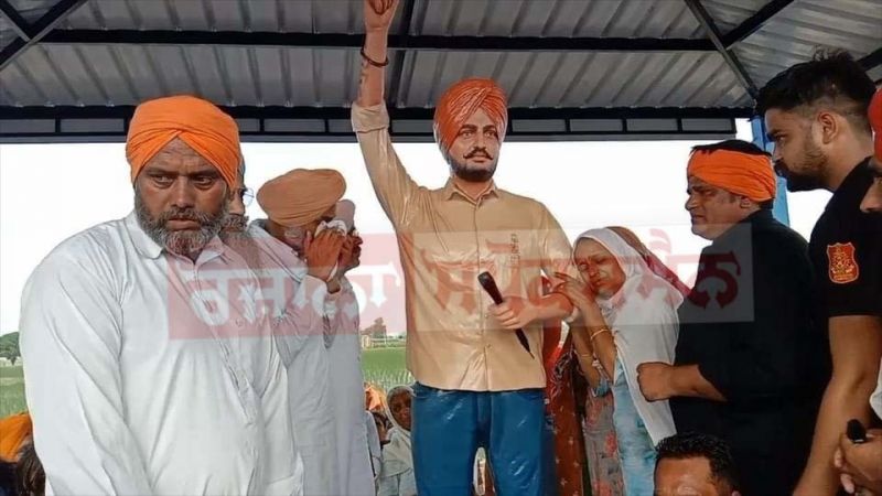 Sidhu Moosewala's Statue 