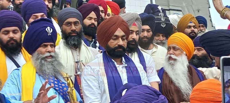 Mastaney star cast at Gurudwara Burj Akali Baba Phula Singh