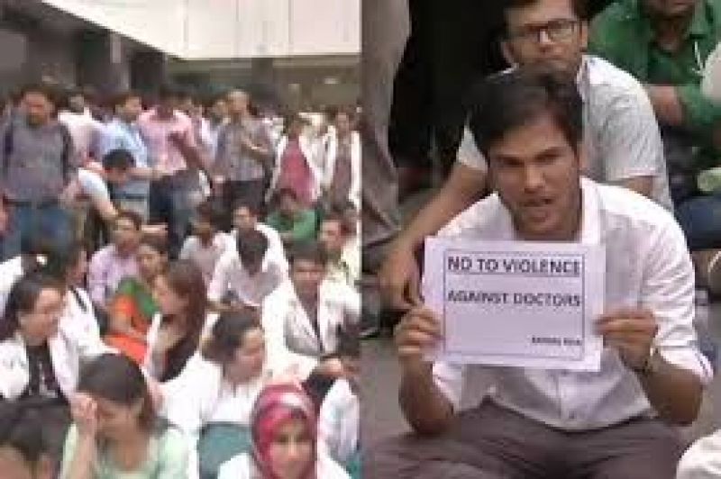 resident doctors strike in delhi aims today