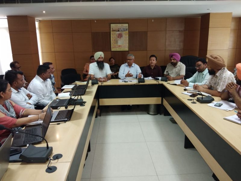 Education dept. meeting Picture