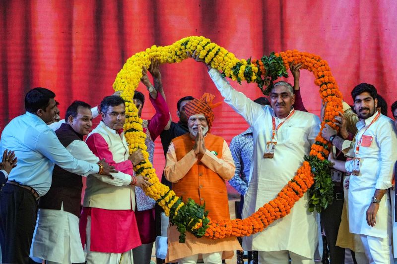 PM Modi at Dussehra celebrations