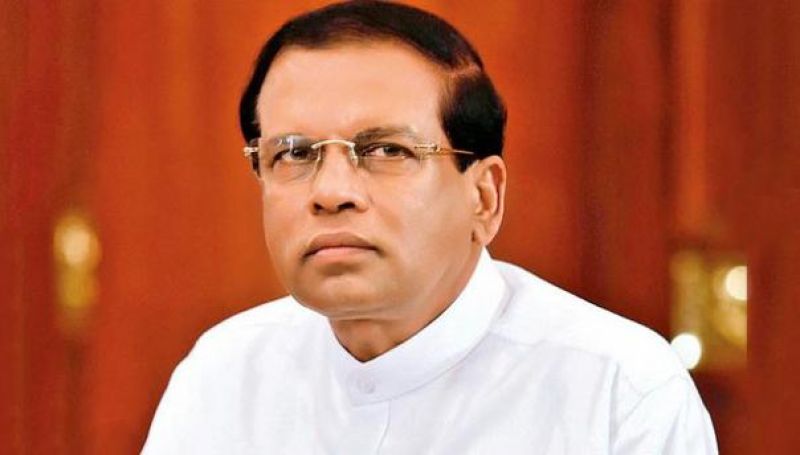 Sri Lankan President Maithripala Sirisena