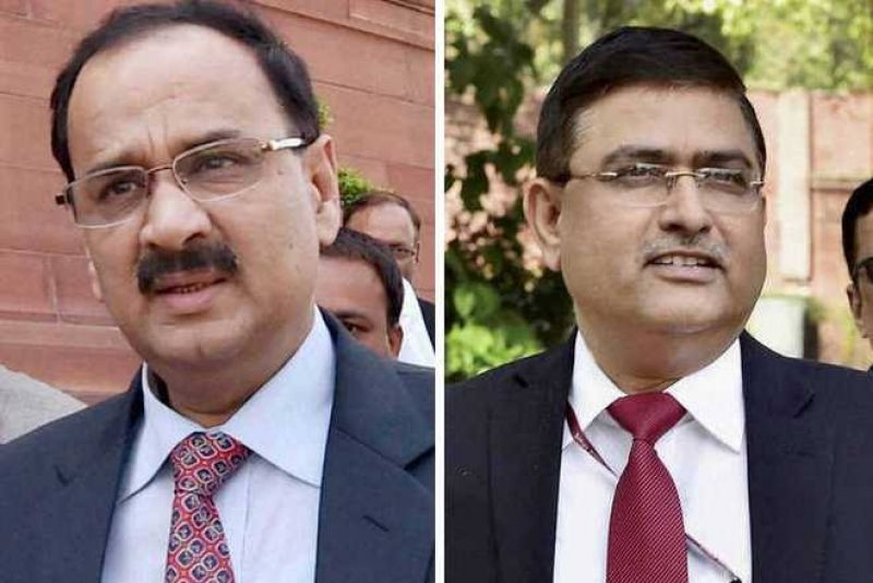 Alok Verma and Rakesh Asthana