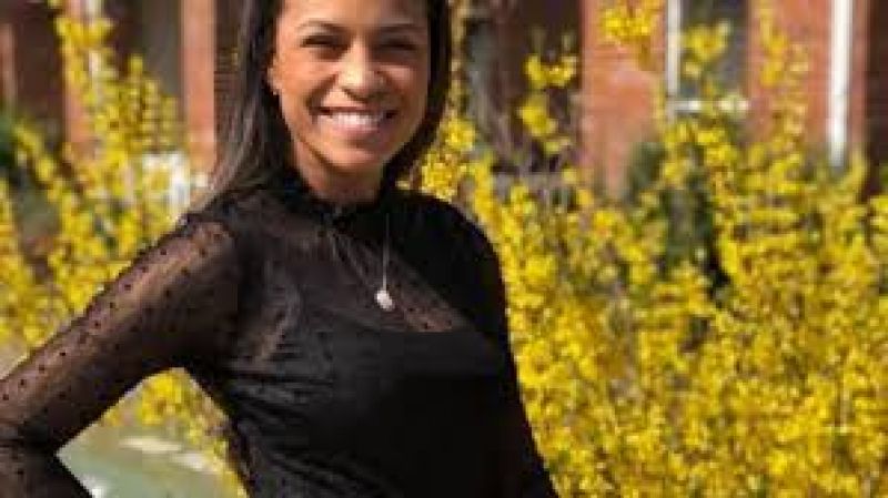 Girl was writing sms