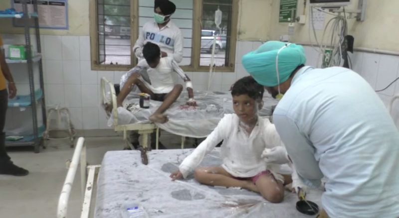 Tragic accident in Ludhiana, two children caught in high voltage wires