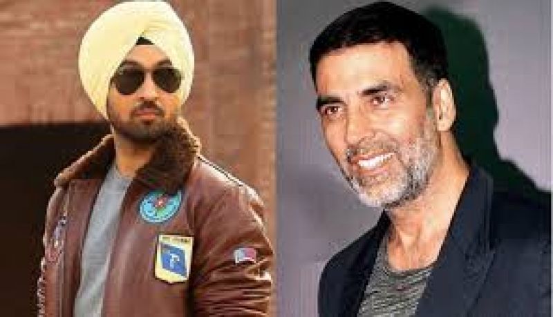 Diljit dosanjh and Akshay kumar