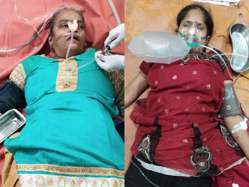 family members to drink poison