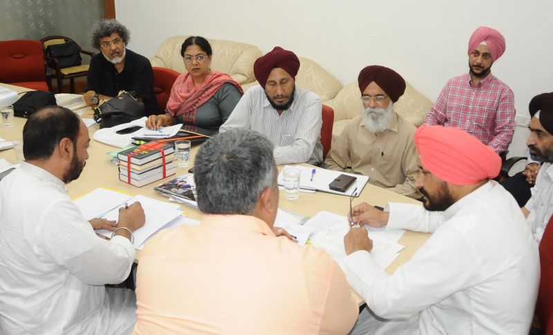 Channi reviews functioning & Activities of Punjab kala parishad & Akademies