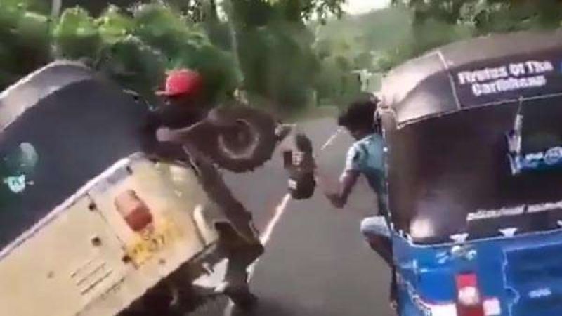 Auto driver changes tyrer