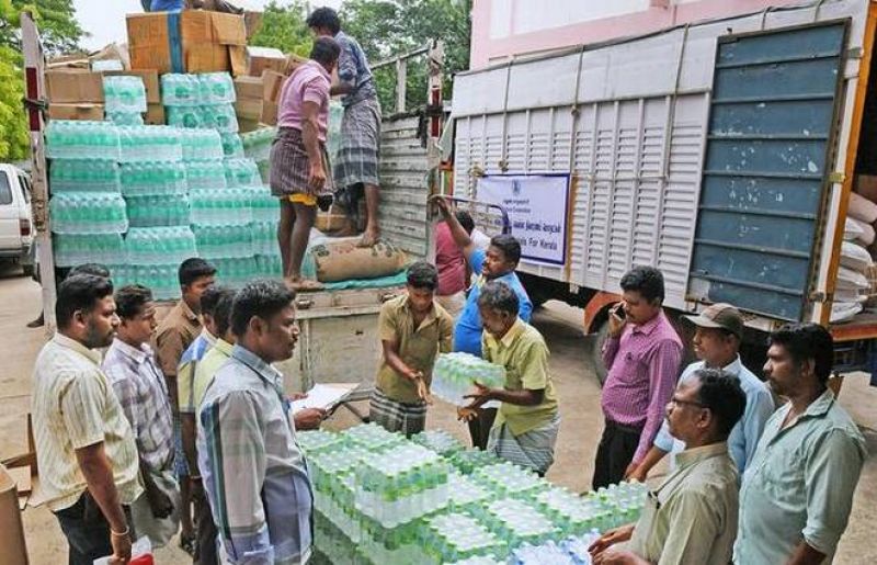 Kerala Railway Stations Flood Relief